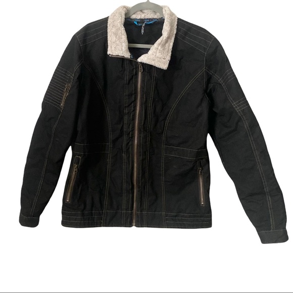 Kuhl Jackets & Blazers - Kuhl Lined Burr Cotton Canvas Patina Finish Outdoor Winter Coat
